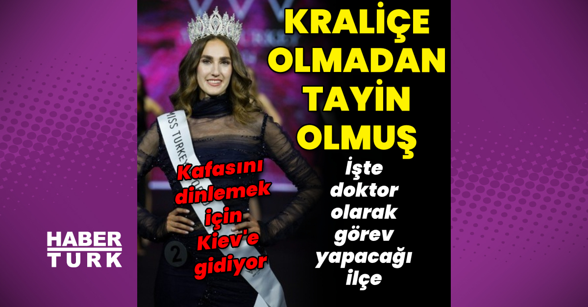 Miss Turkey 2024 birincisi İdil Bilgen, kraliçe olmadan tayin olmuş