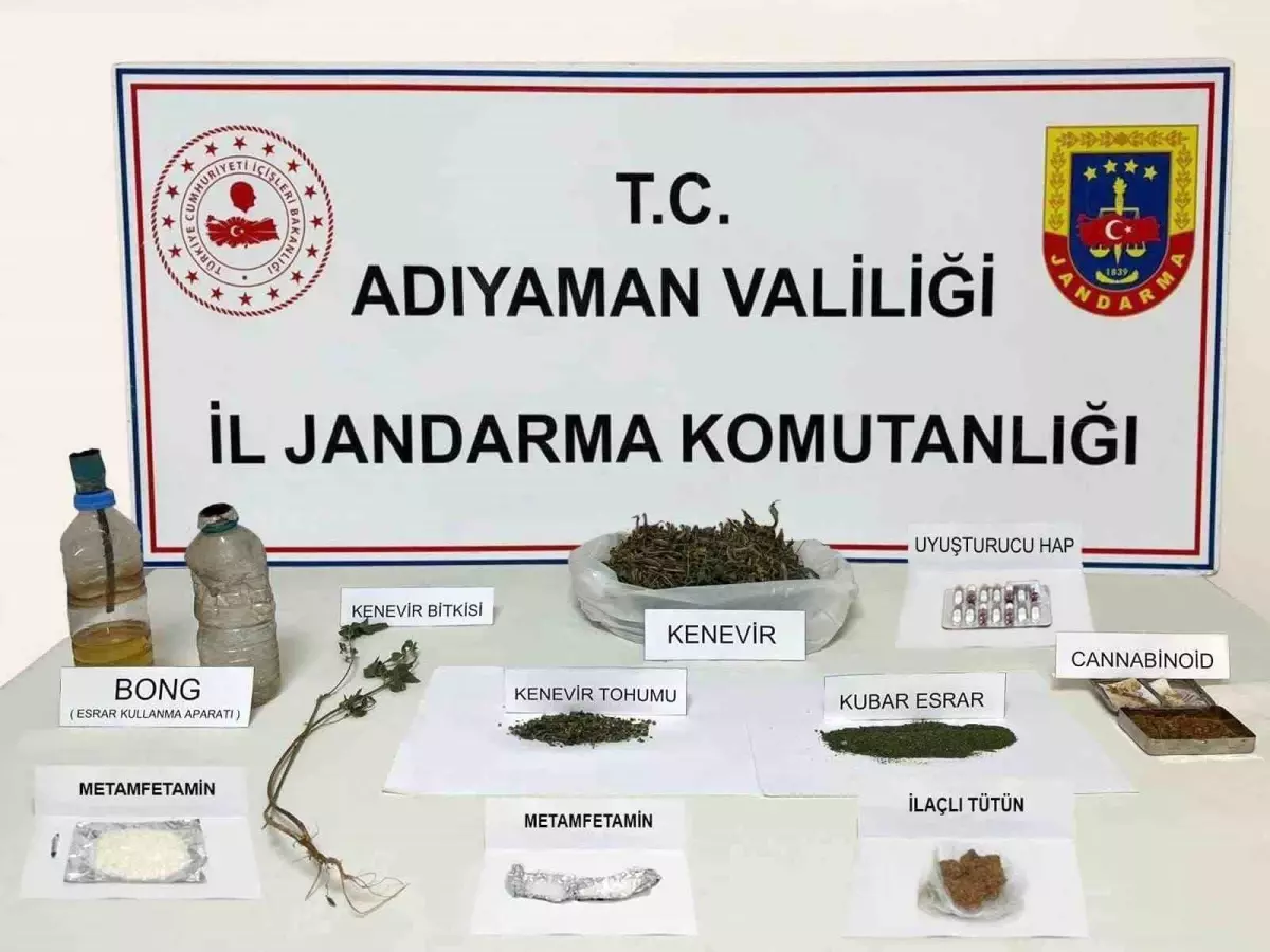 Adıyaman’da Uyuşturucu Denetimleri: 69 Şahıs Hakkında İşlem