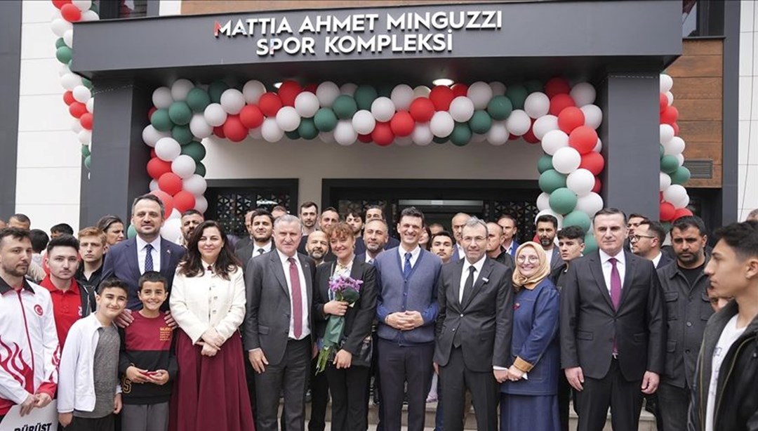 Ahmet Minguzzi Spor Tesisi’nin aÃ§Ä±lÄ±ÅÄ± yapÄ±ldÄ±